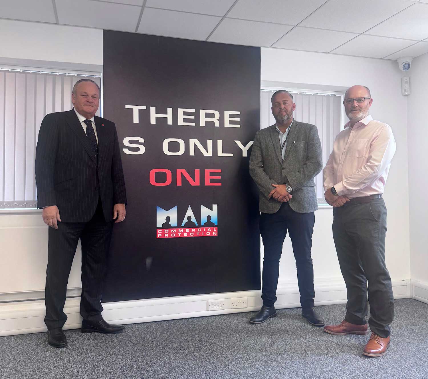 Iain Mccallister, Steven Laver and Gareth Wootton