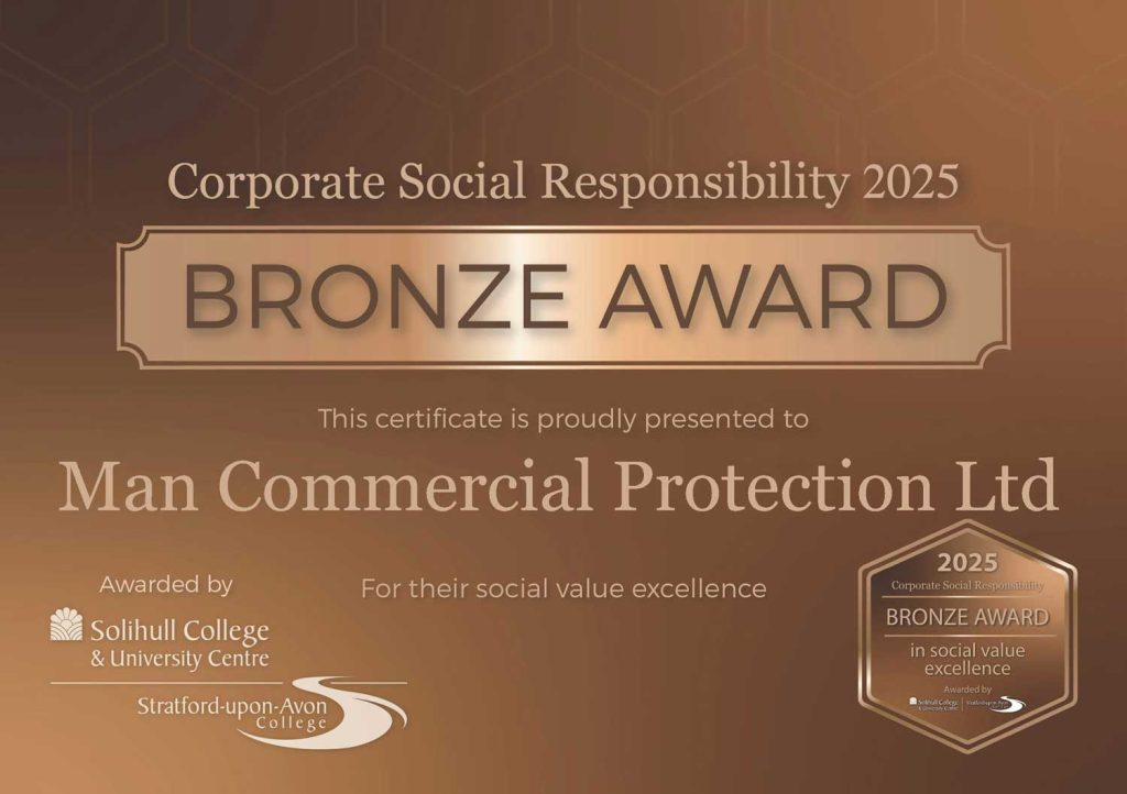 MAN Commercial has been awarded Solihull College’s Bronze Award for Social Value Excellence, celebrating our investment in apprenticeships, education and community.