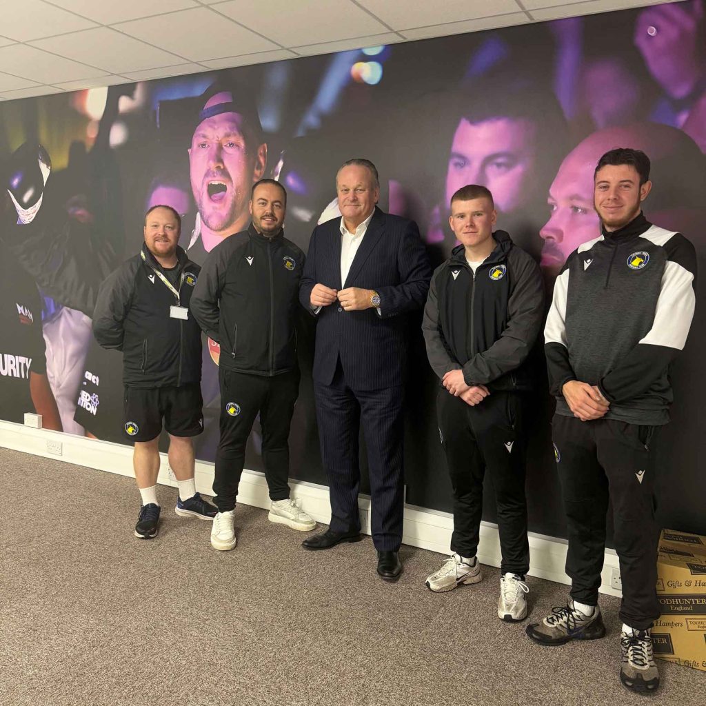 MAN Commercial Solihull Moors Foundation Christmas Donation