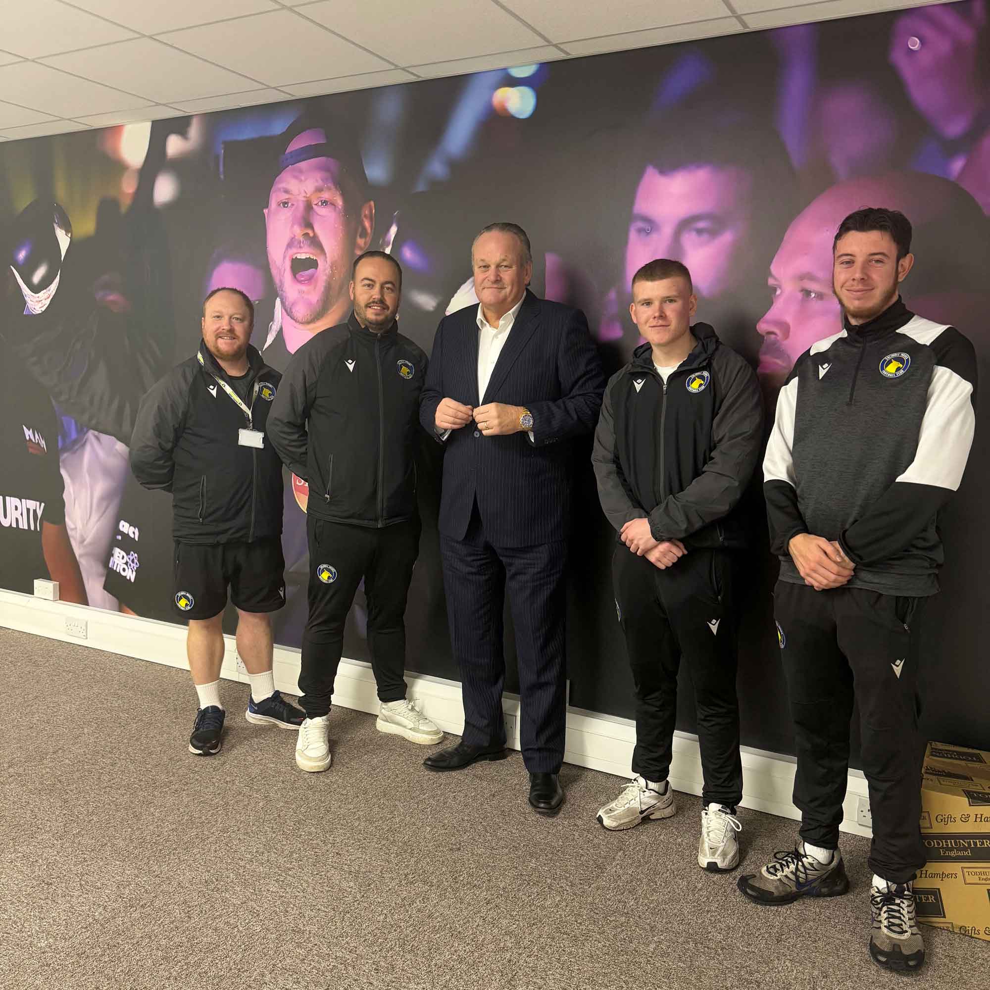 MAN Commercial Solihull Moors Foundation Christmas Donation