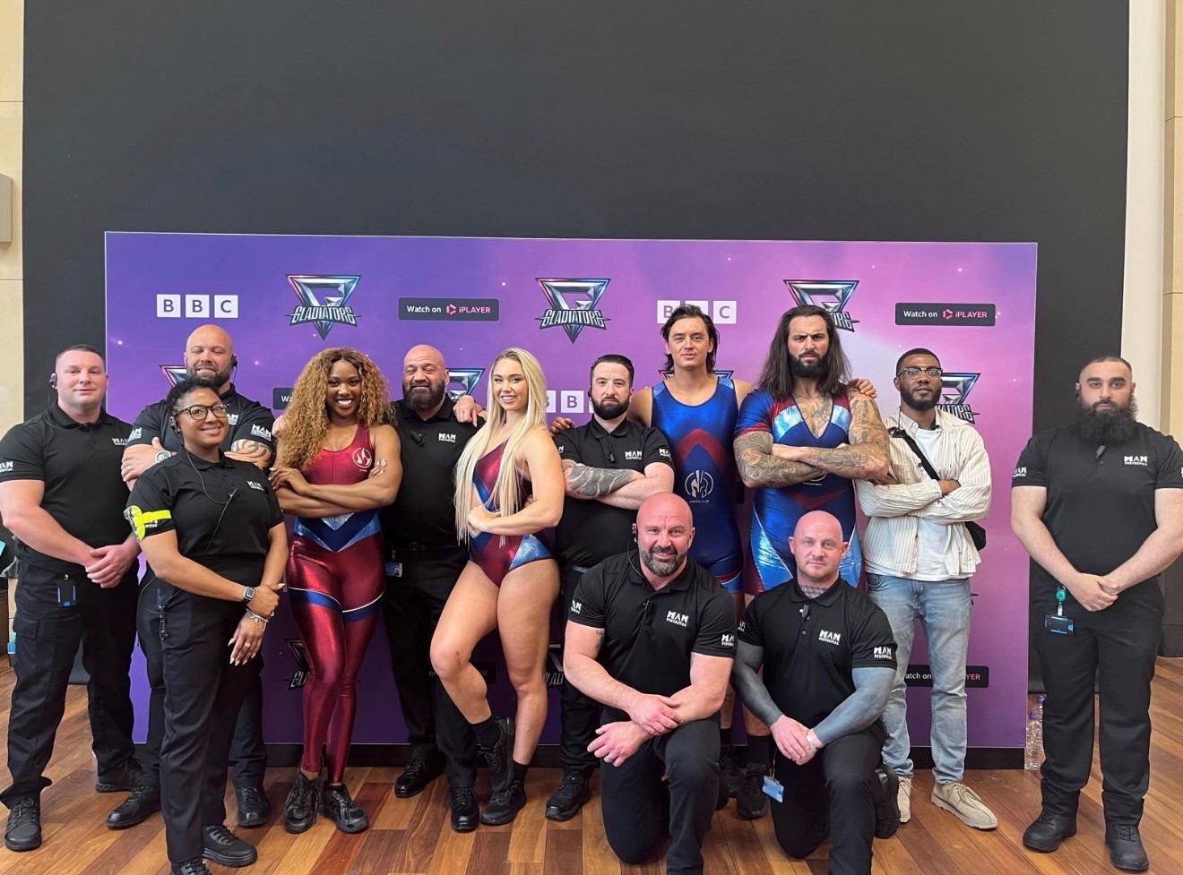 BBC's Gladiators and MAN Commercial Protection