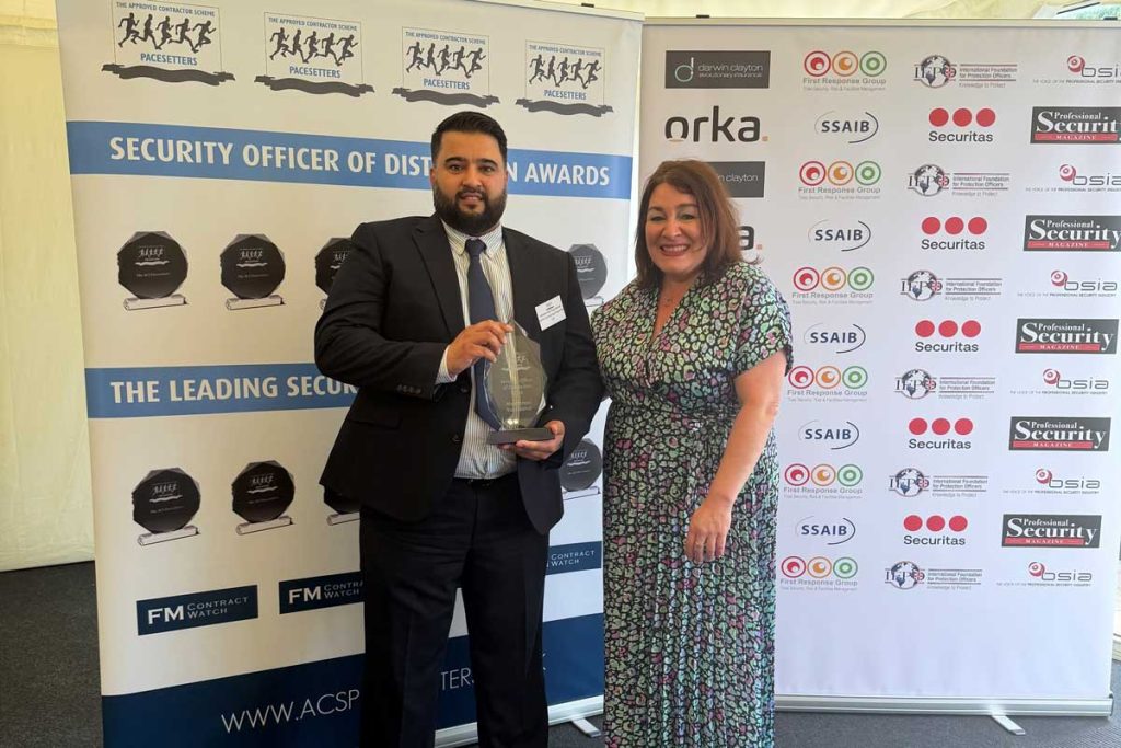 Transport Safety Officer Honoured at ACS Pacesetters Awards
