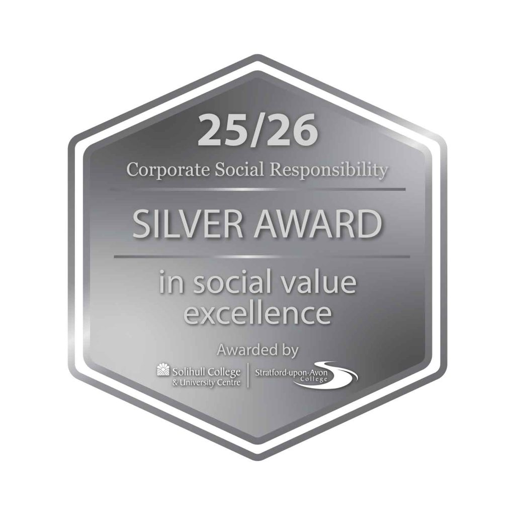 MAN Commercial achieves Silver in the Solihull College Social Value Excellence Scheme