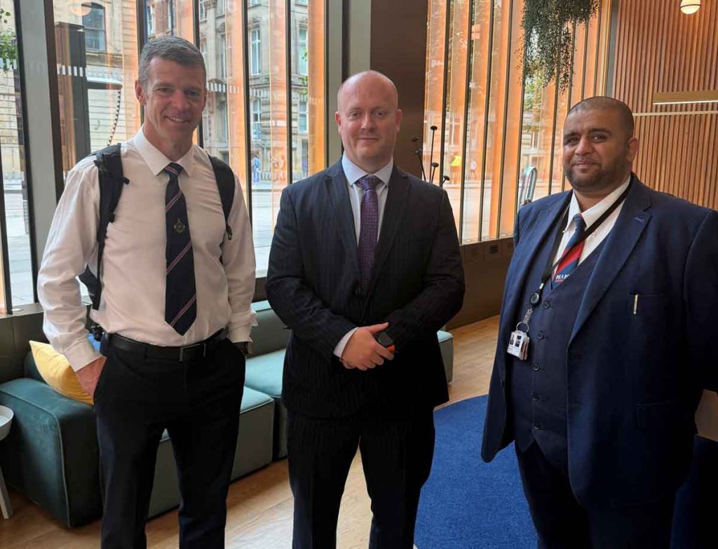 City Security Council Visits 11 Portland Street to Celebrate International Security Officers' Day