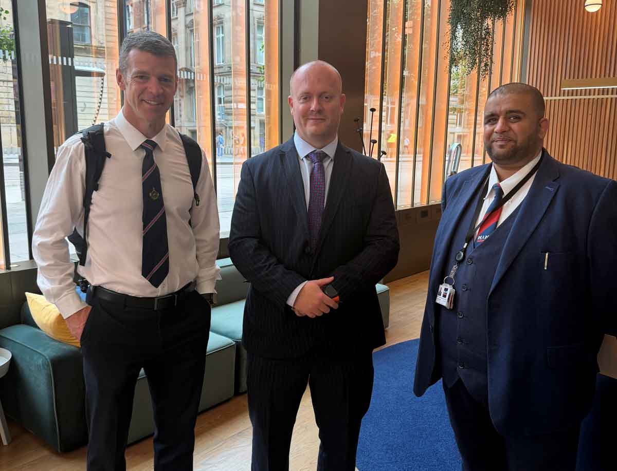 City Security Council Visits 11 Portland Street to Celebrate International Security Officers' Day